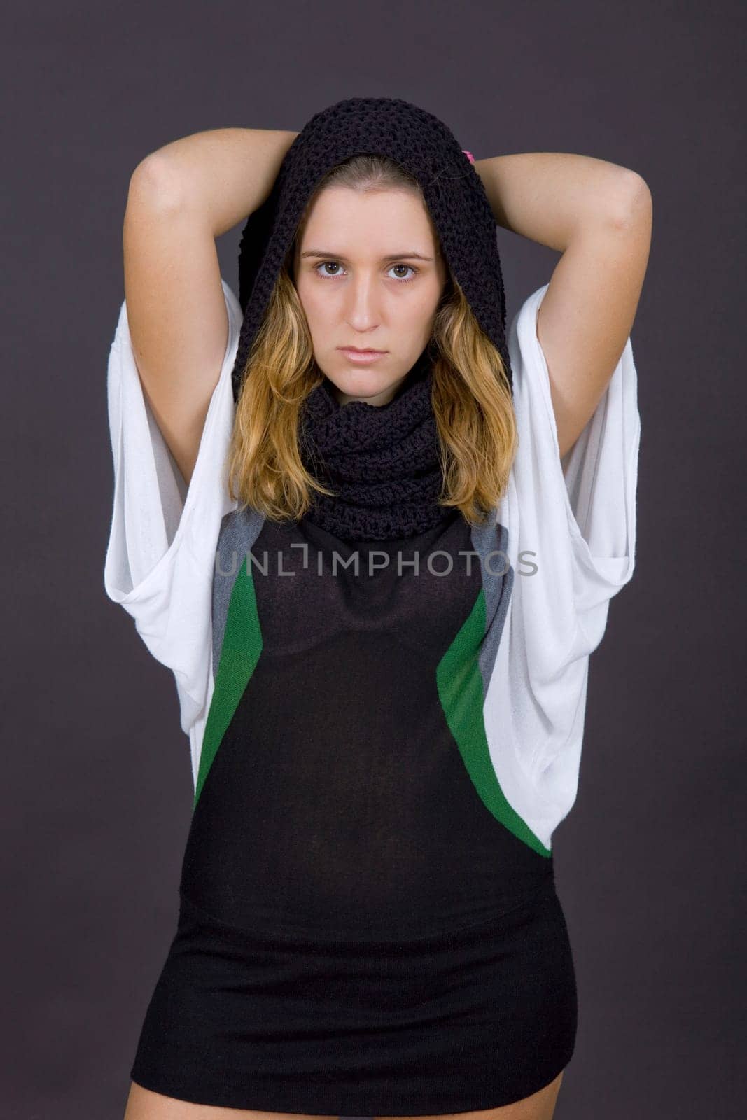 an young beautiful woman portrait