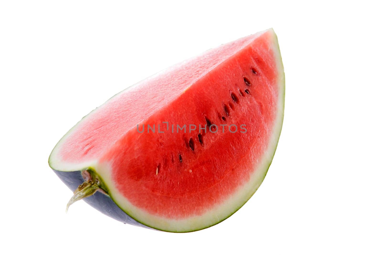water melon slice, isolated on white background