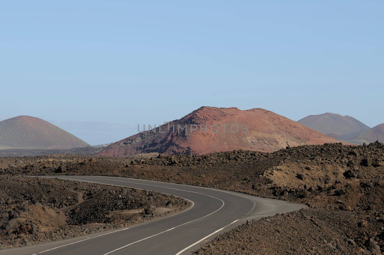 volcanoes on lanzarote