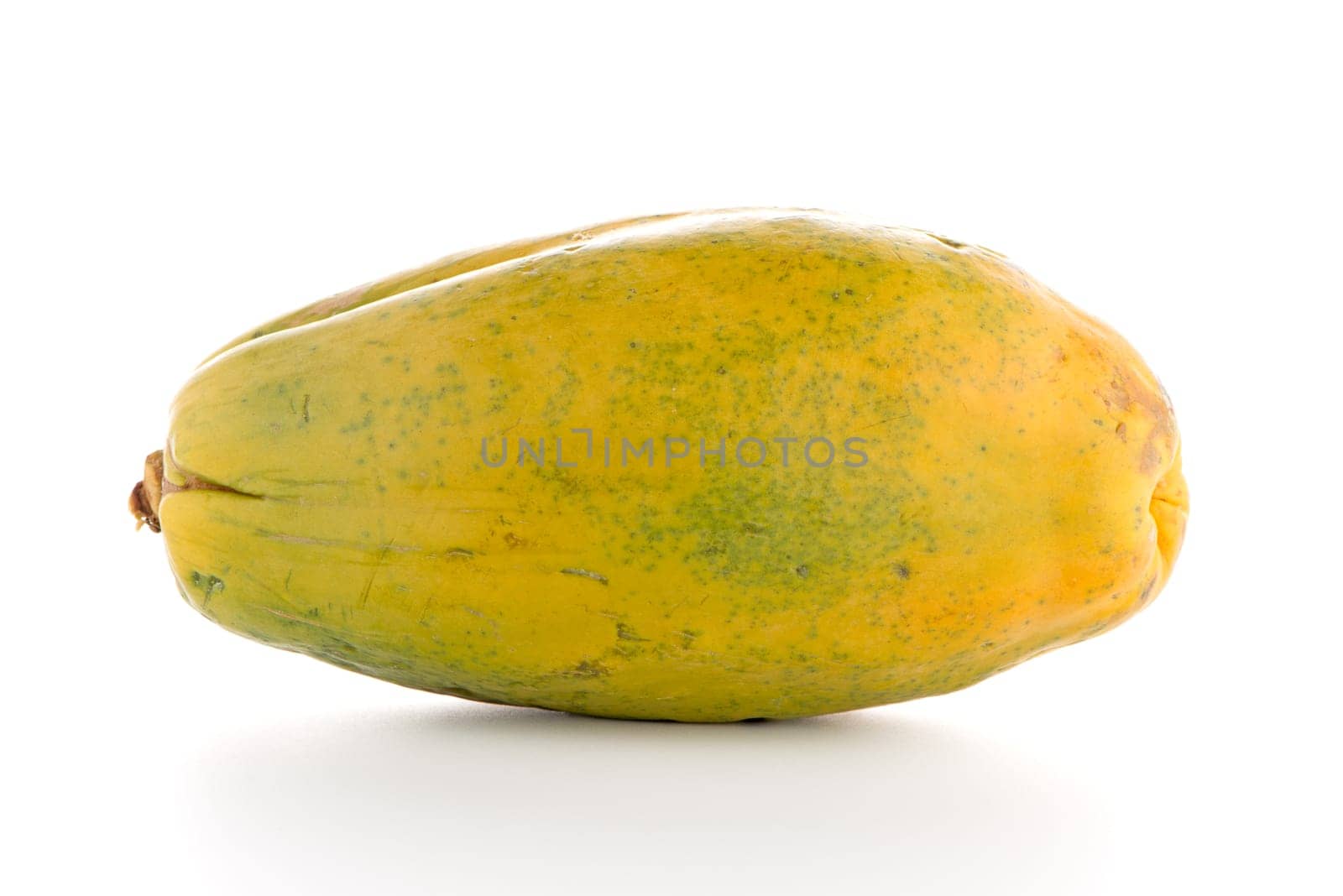 Papaya isolated on a white background