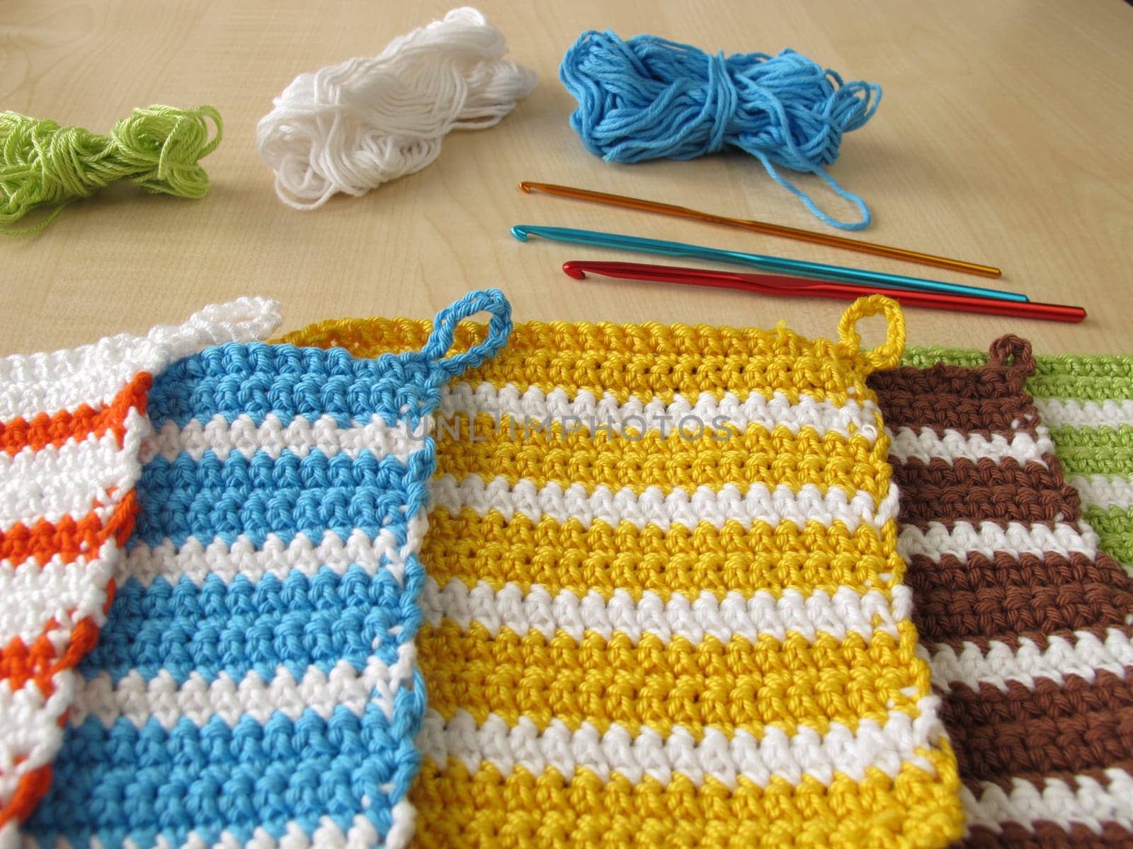 Crochet pot holders