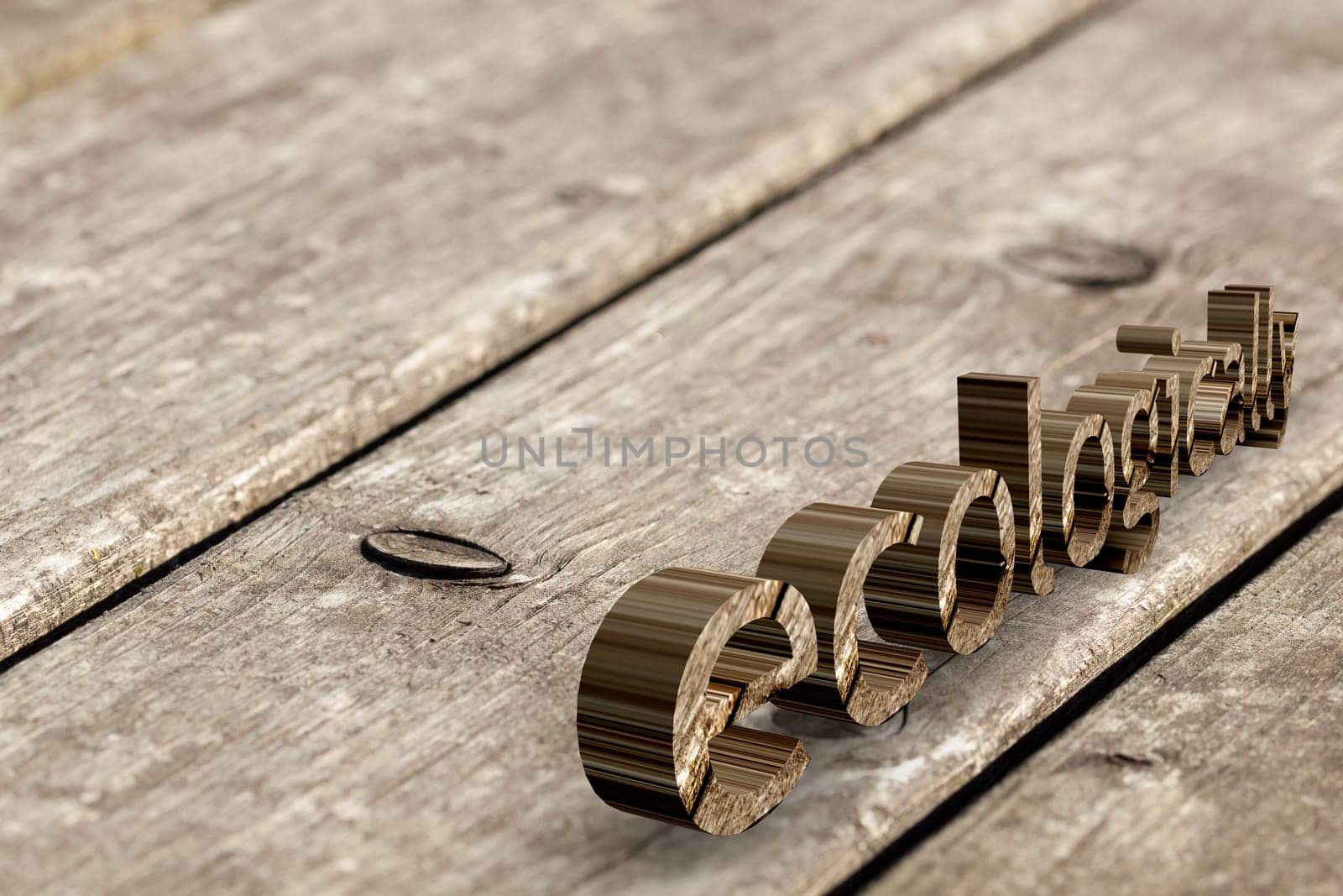 Wood grain with branches - weather-resistant wood surface of a garden table