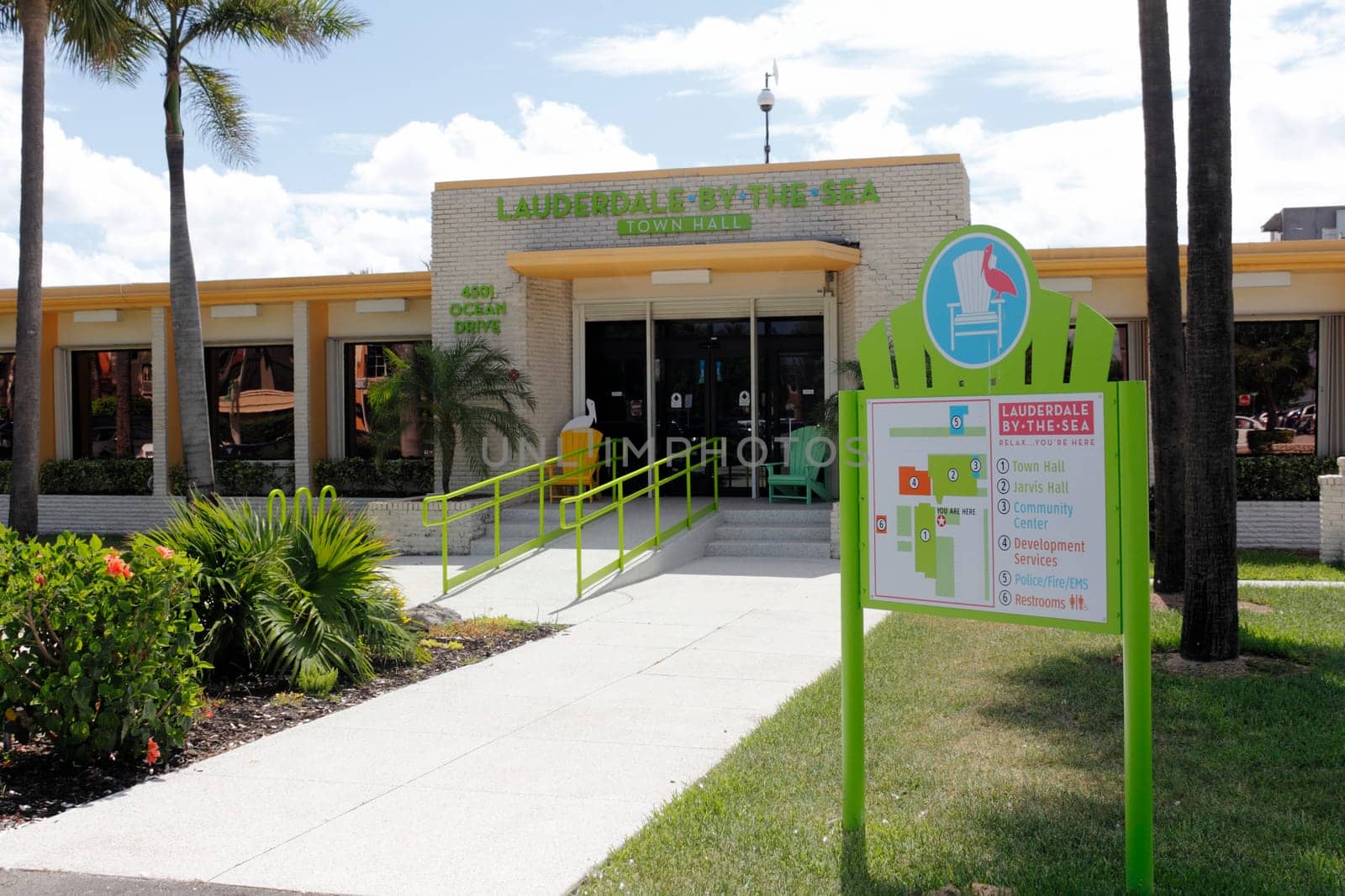 Lauderdale-by-the-Sea, FL, USA - May 16, 2015
