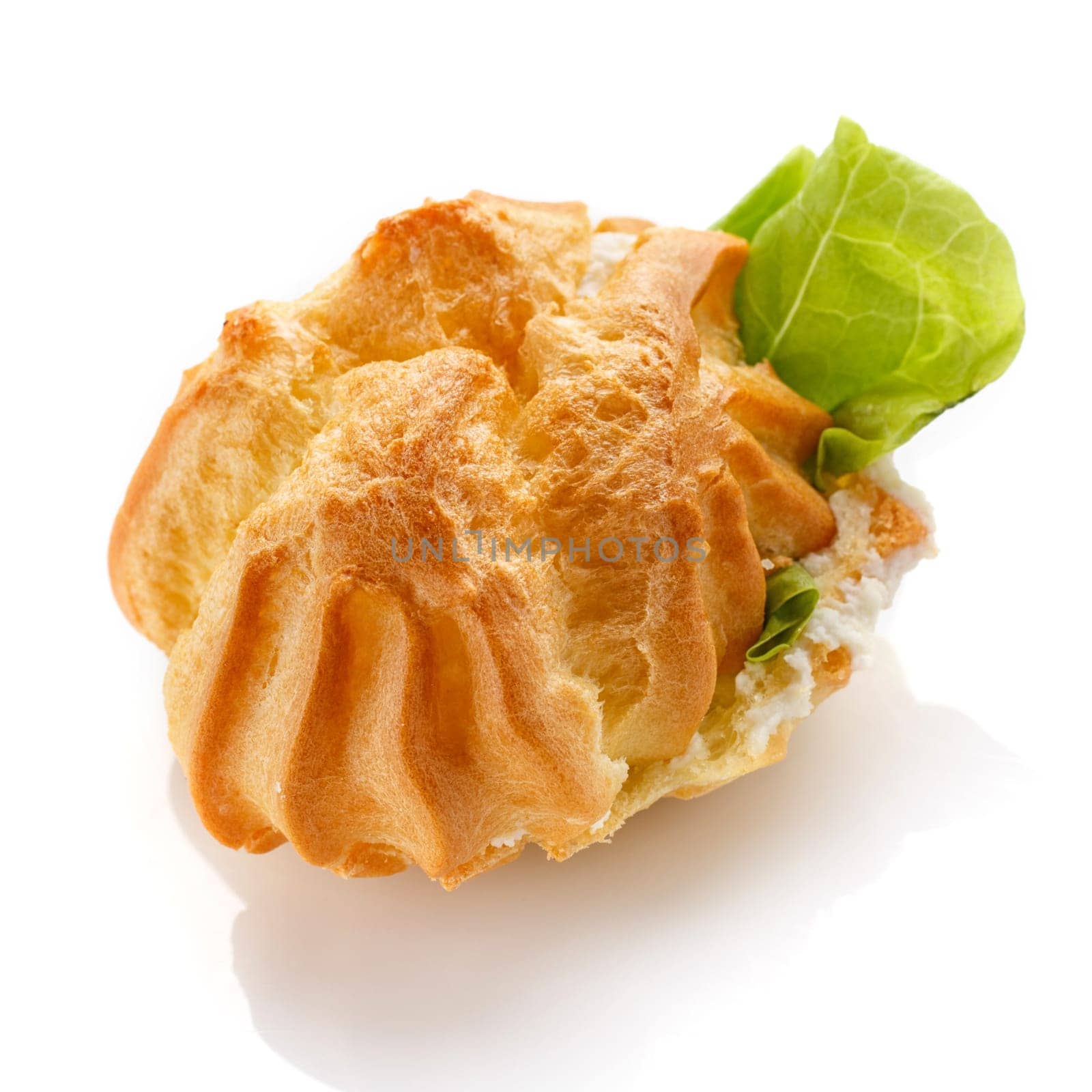 Delicious buffet,  Snack on the white background