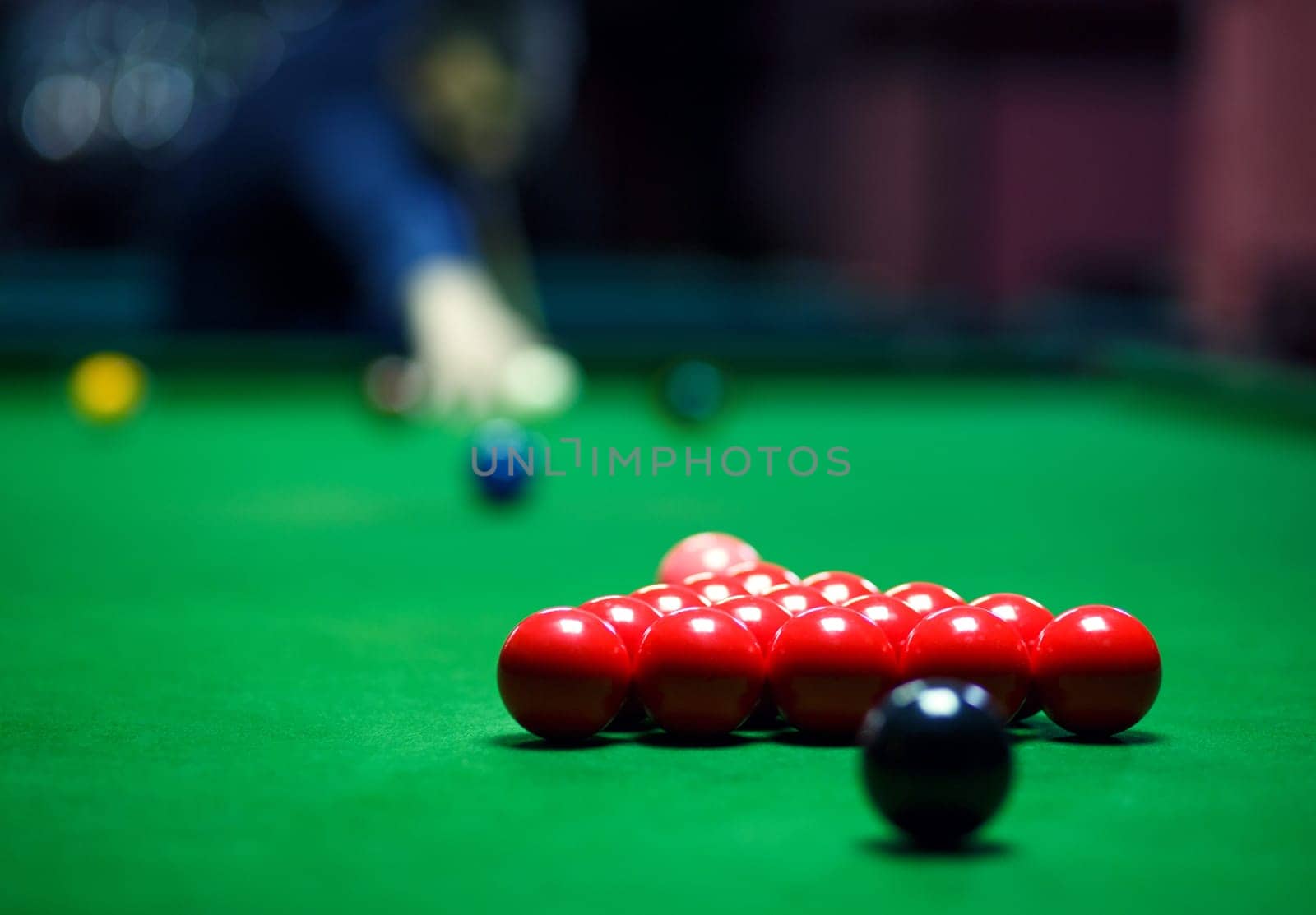 Ball and Snooker Player, man  play pool