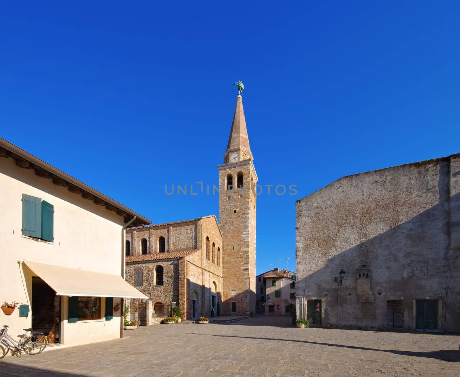 Grado in Italy,the church - Grado in Italiy,the church