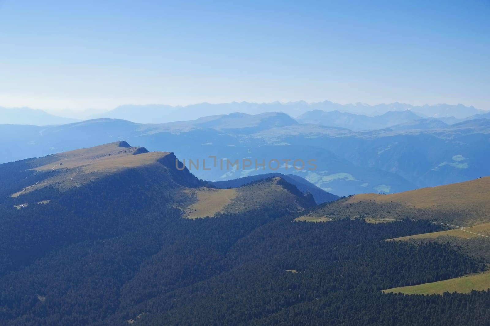 Groedner Valley in the Dolomites - Val Gardena in Alps,Dolomites