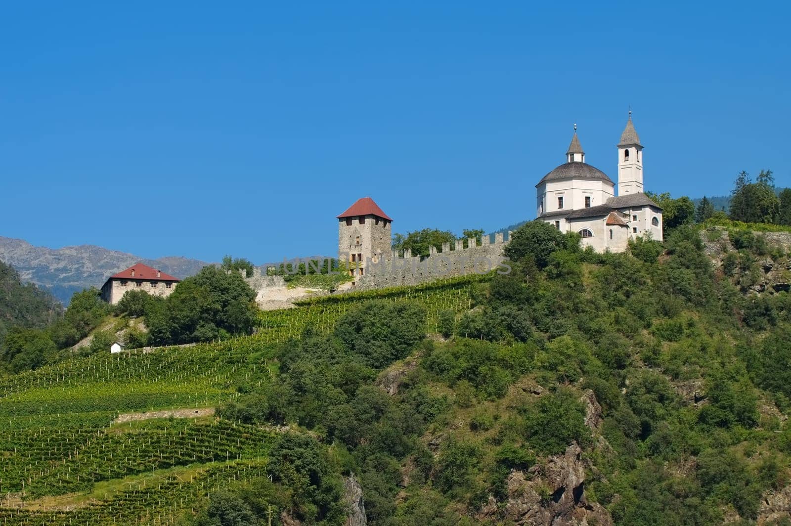 Saeben Monastery in South Tyrol - Saeben Abbey in Alto Adige