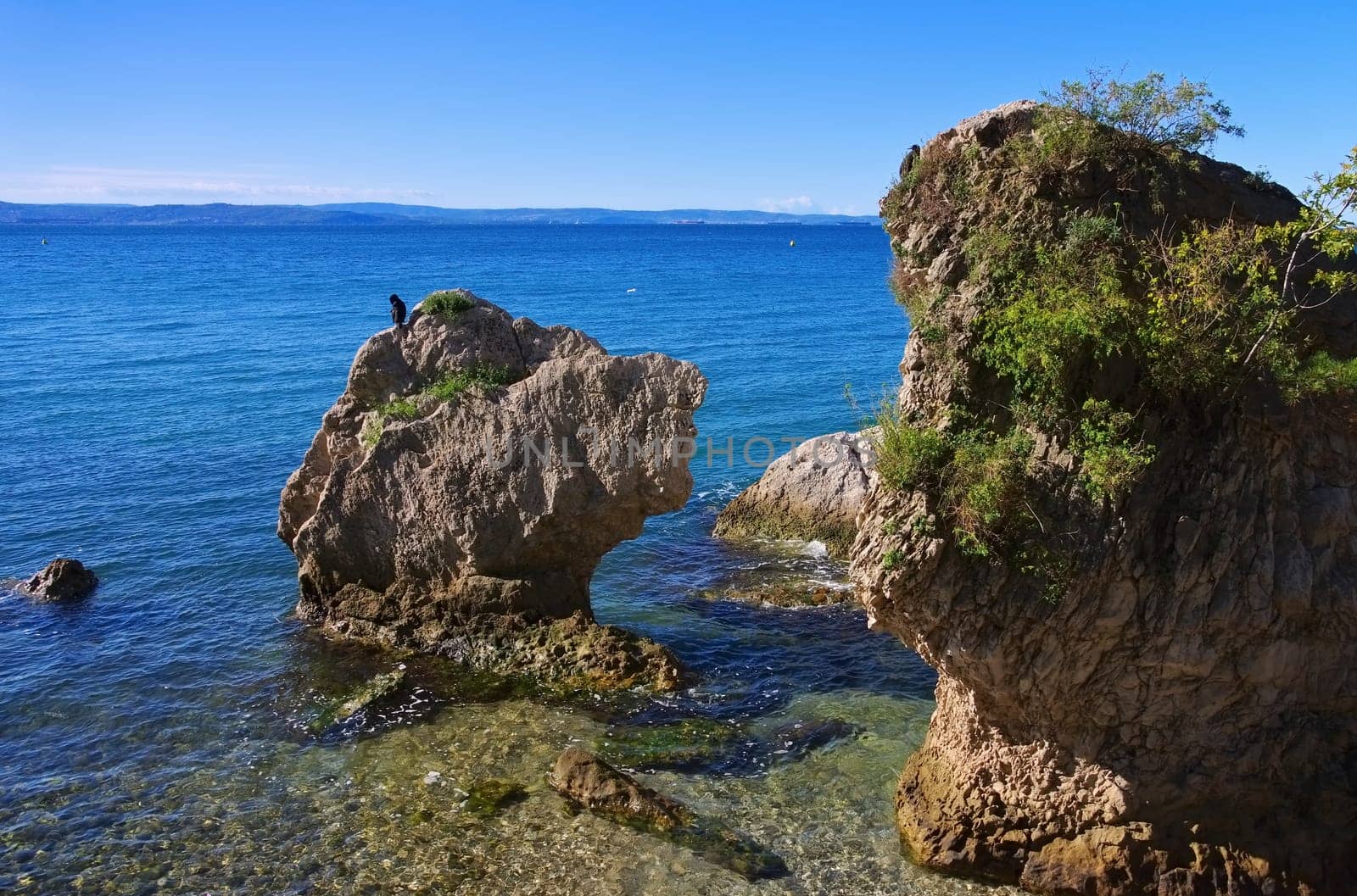 Miramare beach near Trieste - Miramare beach near Trieste,Italy