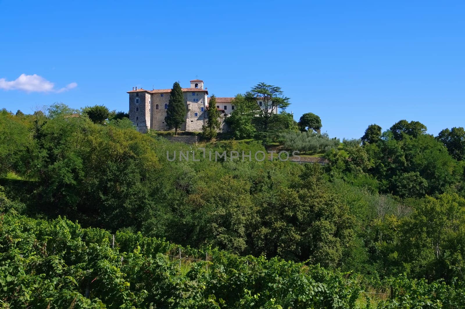 Rosazzo Abtei in Norditalien - Rosazzo Abbey in northern Italy