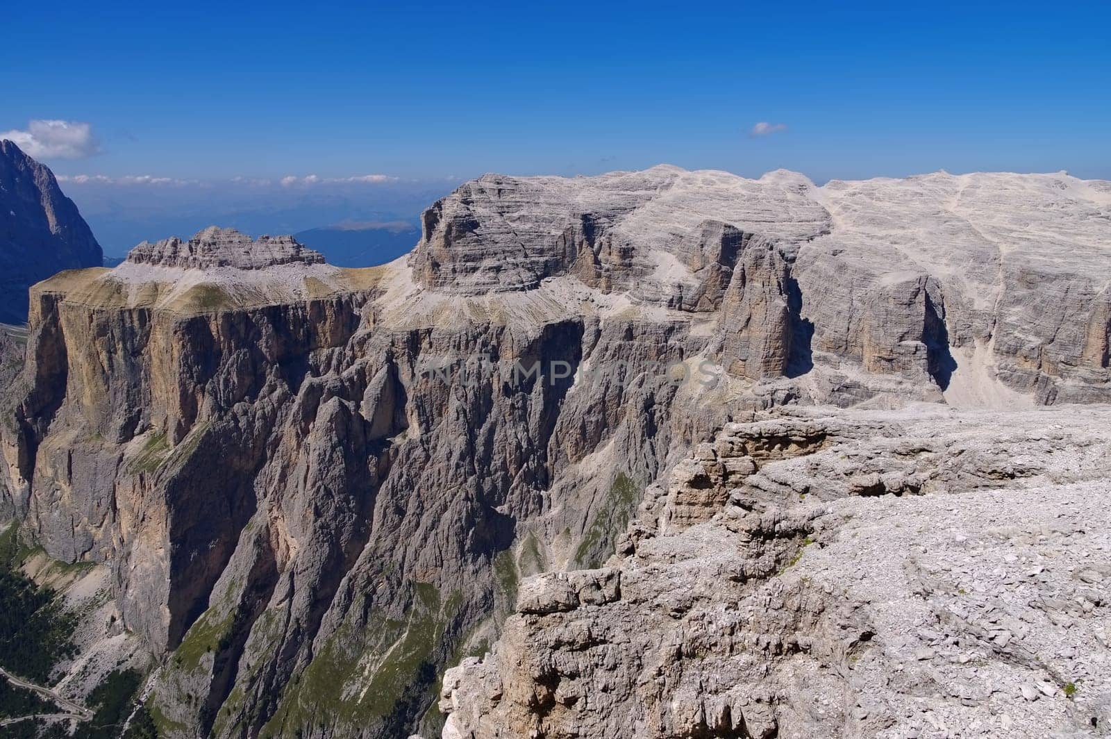 Sella Gruppe in Dolomiten,italienische Alpen - Sella group in Dolomites,italian Alps