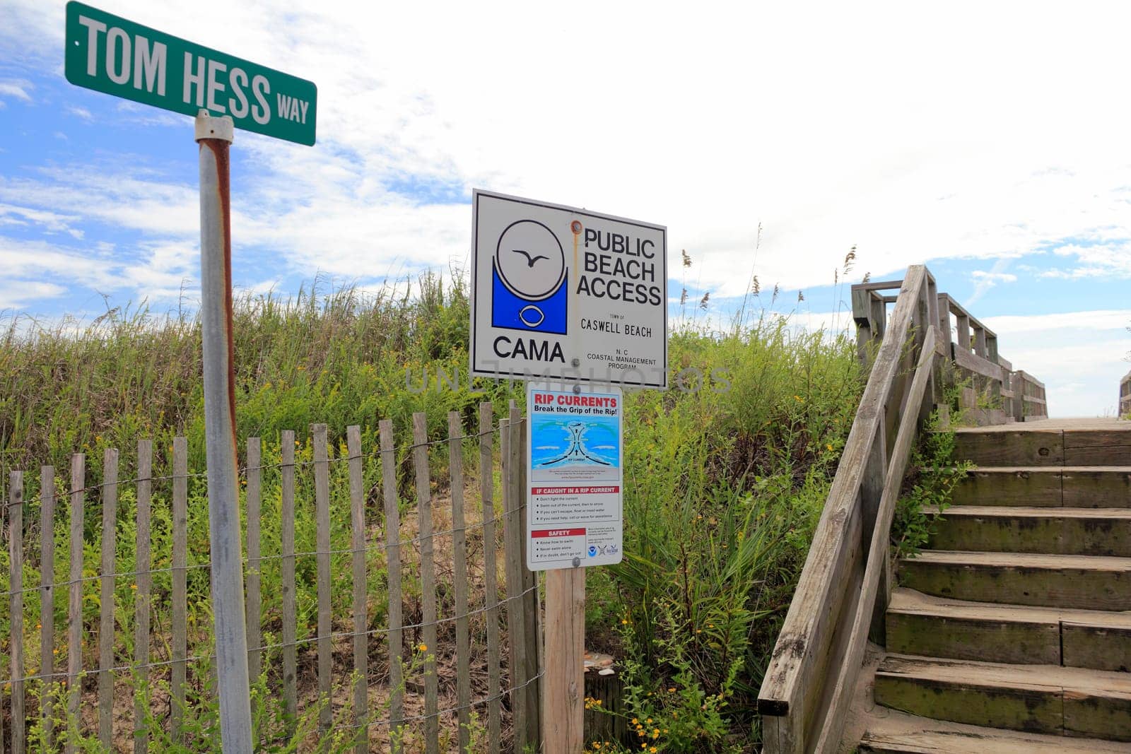 Caswell Beach, NC, USA - September 27, 2015