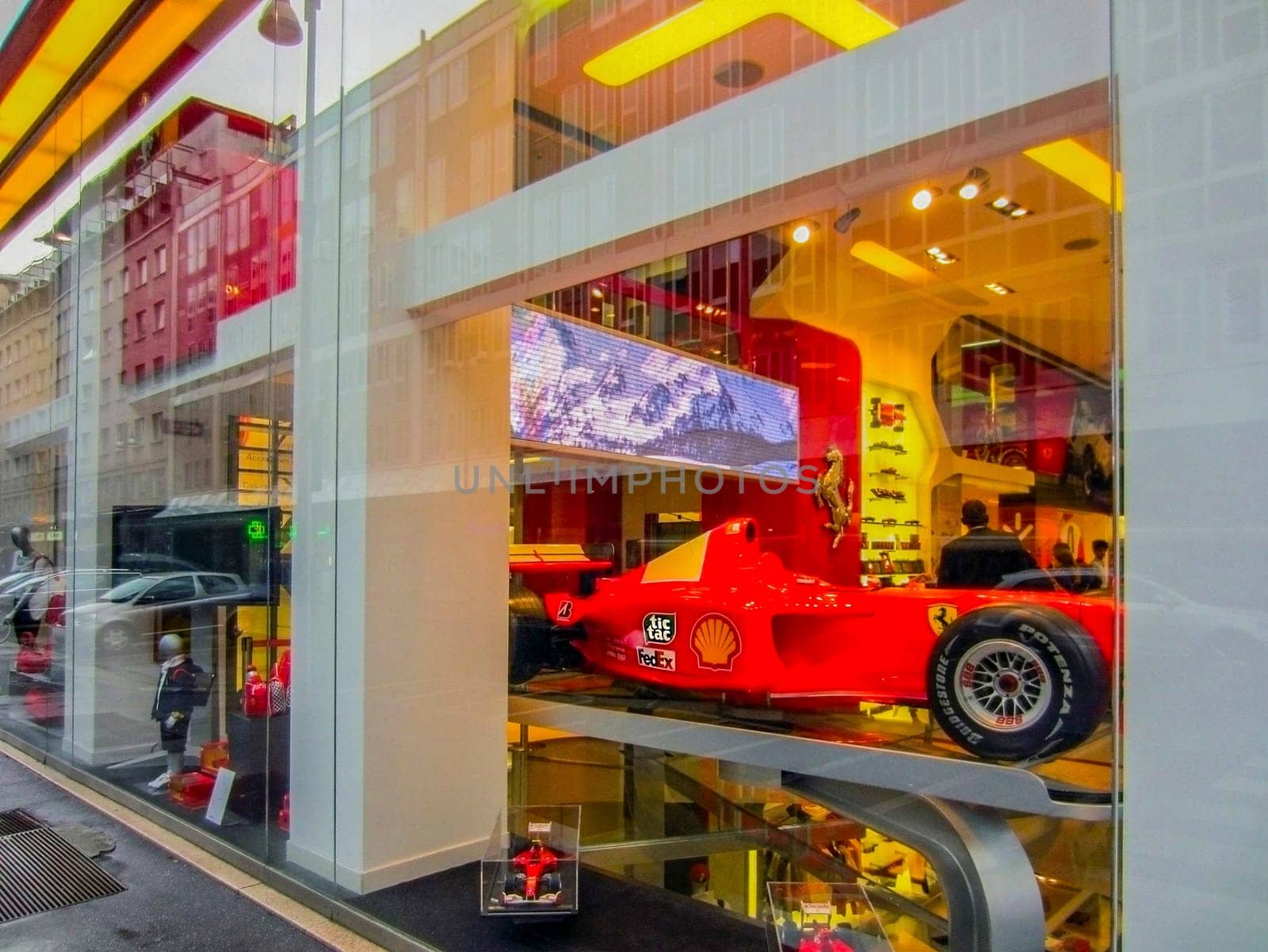 Ferrari Store in Milan
