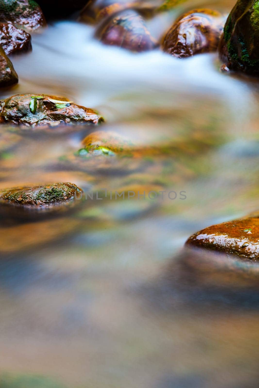 The Huangsi River bed with nice water in Taipei, Taiwan