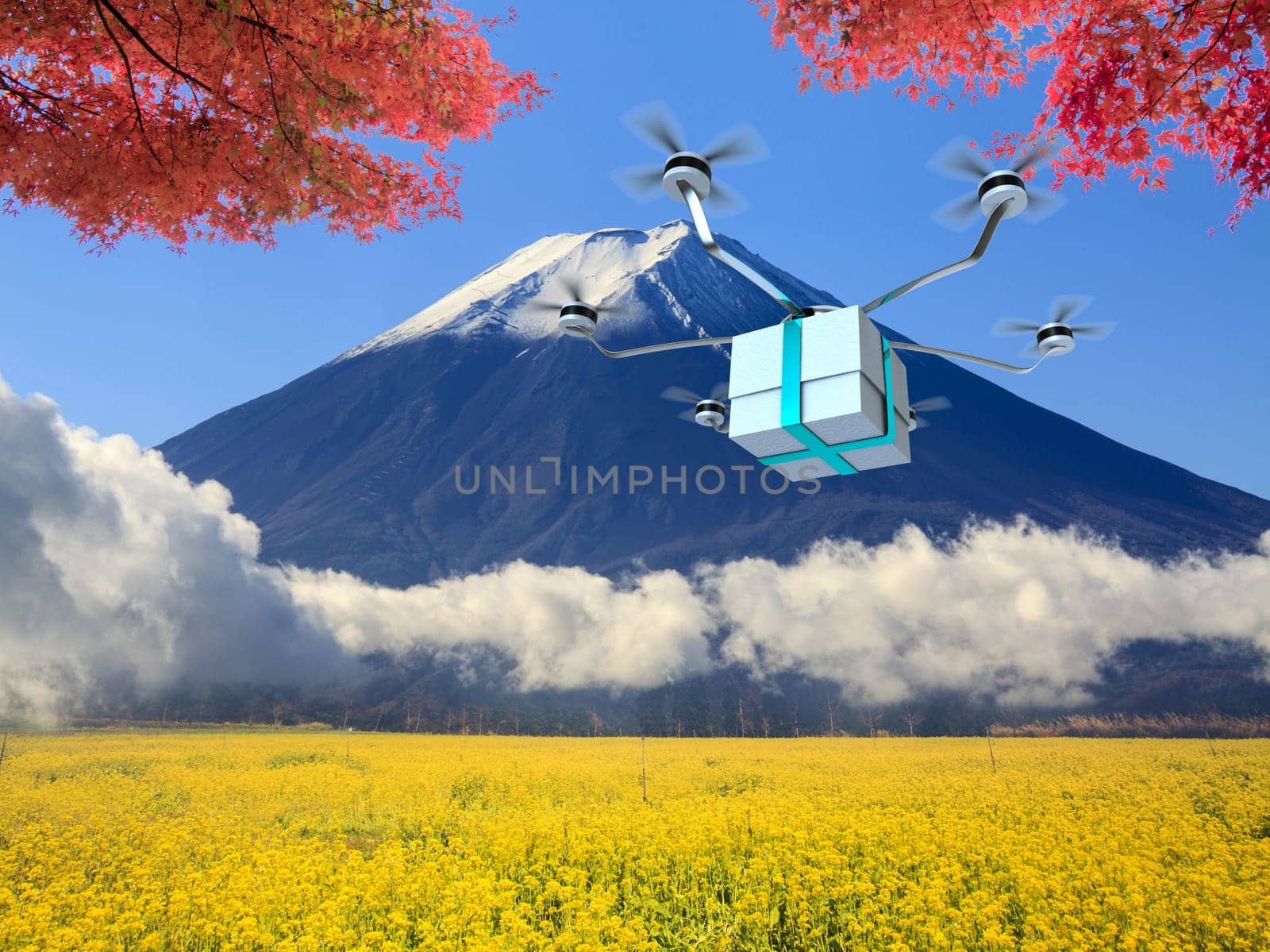 The 4 axis fast delivery machine with nice background color