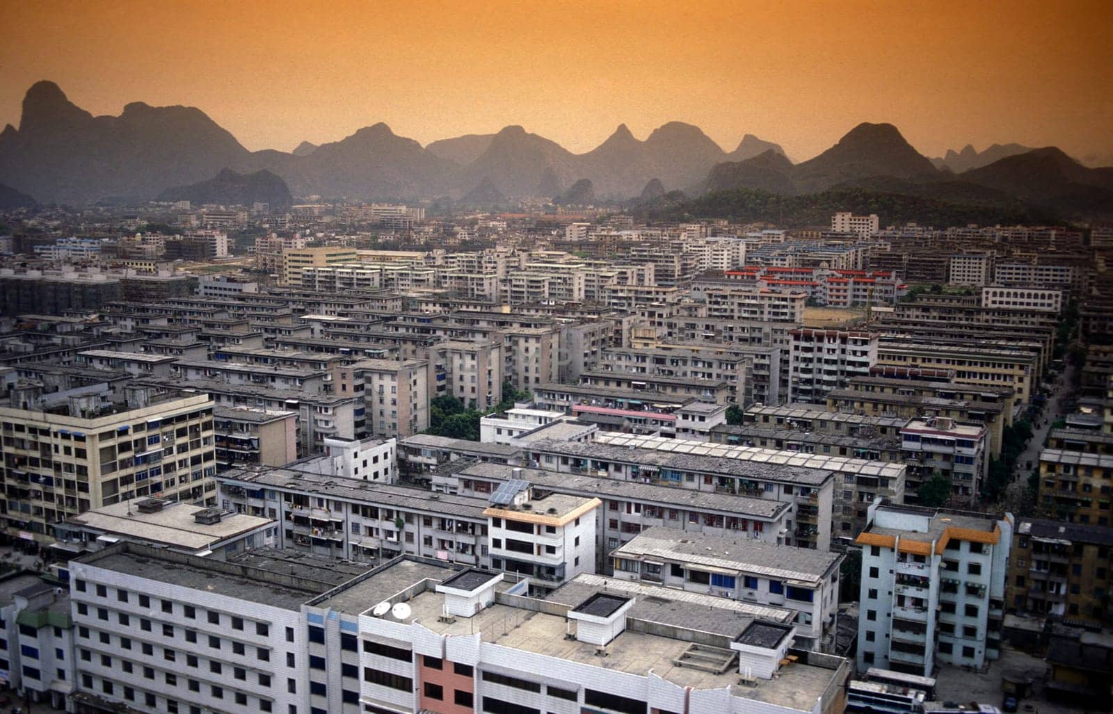 the city of Guilin in the Province of Guangxi in china in east asia.