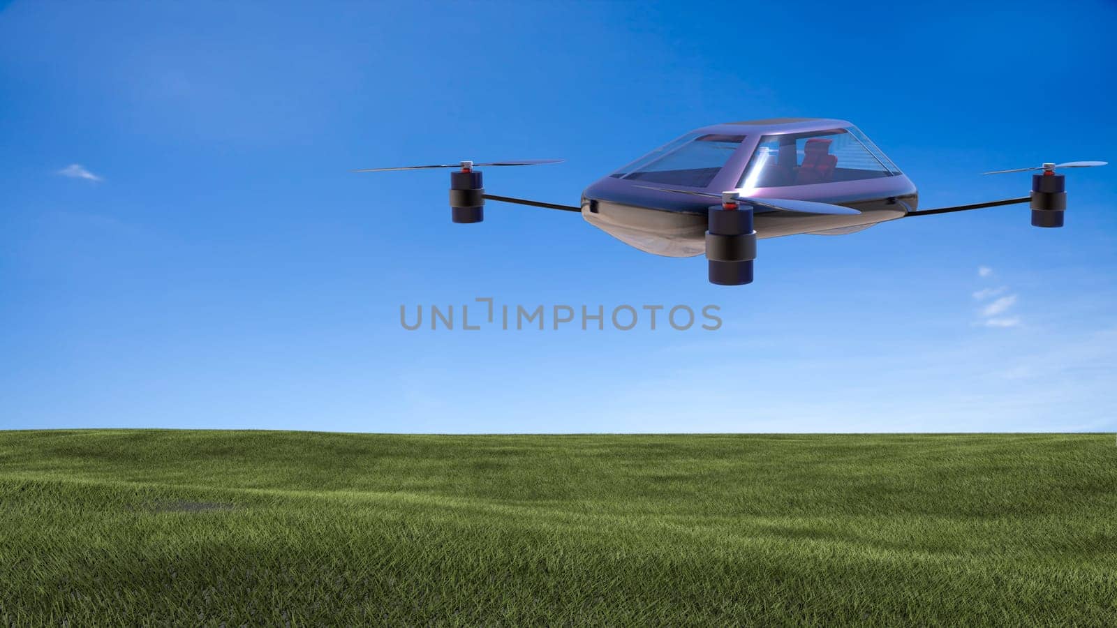 The most advanced four-axis manned vehicles powered by elec