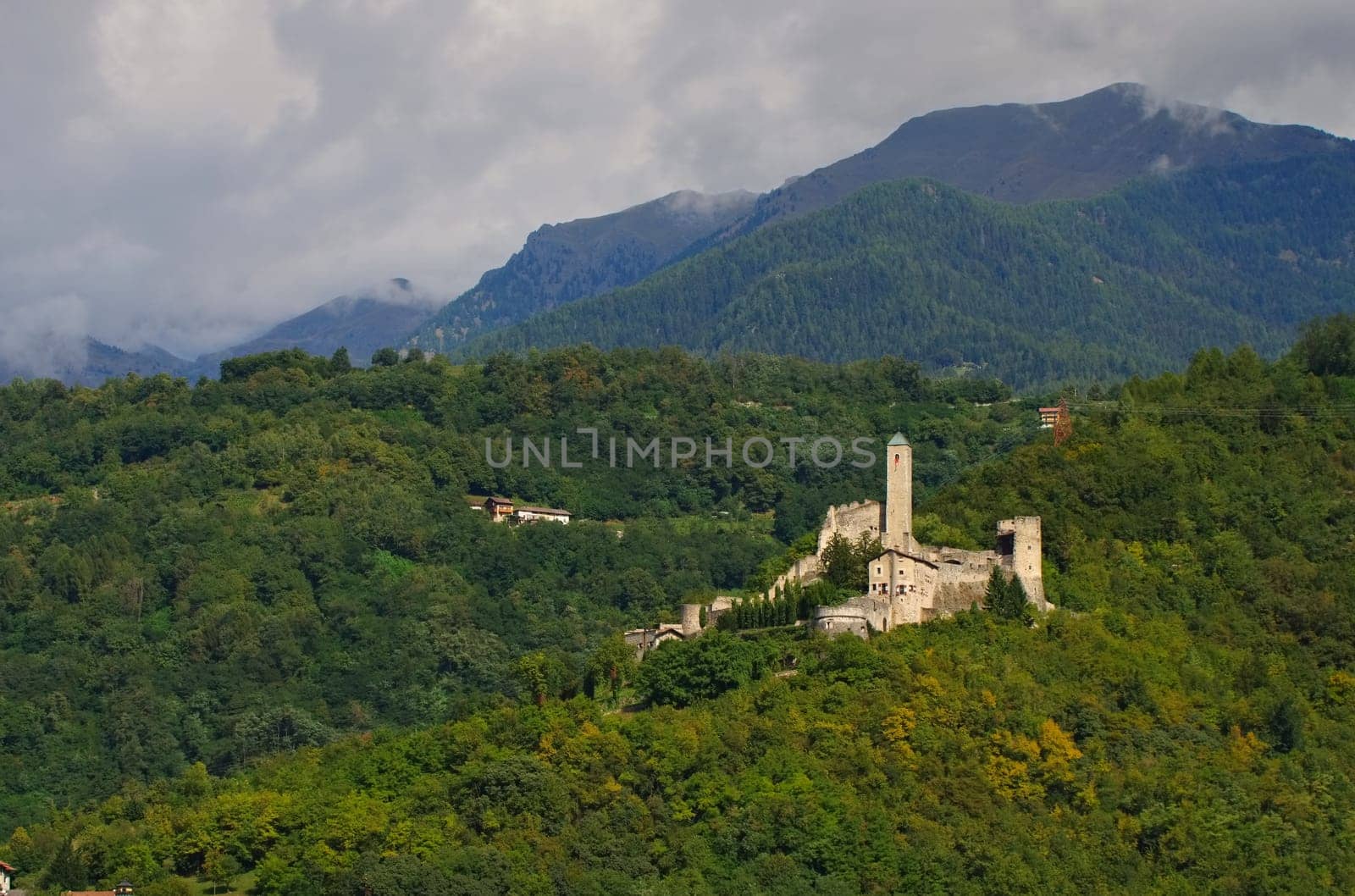 near Borgo Valsugana in Trentino,Castel Telvana - near Borgo Valsugana in Trentino,the Castel Telvana