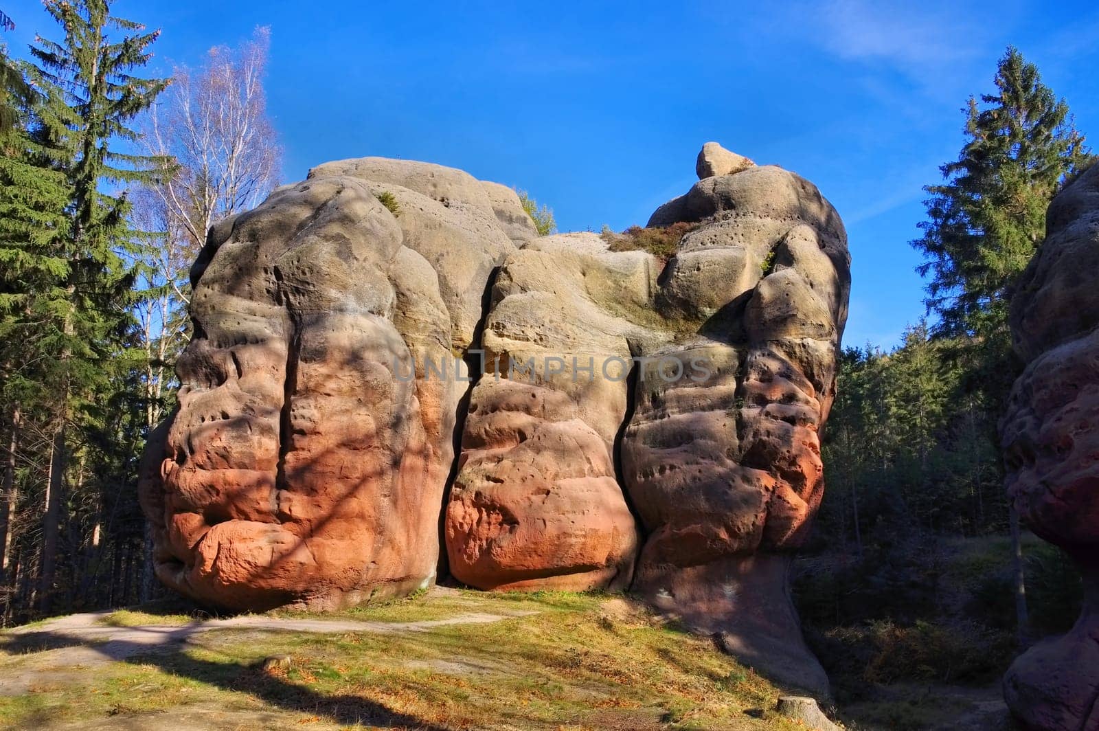 Zittauer Gebirge Kelchstein bei Oybin - Chalice Rock in Zittau Mountains near Oybin