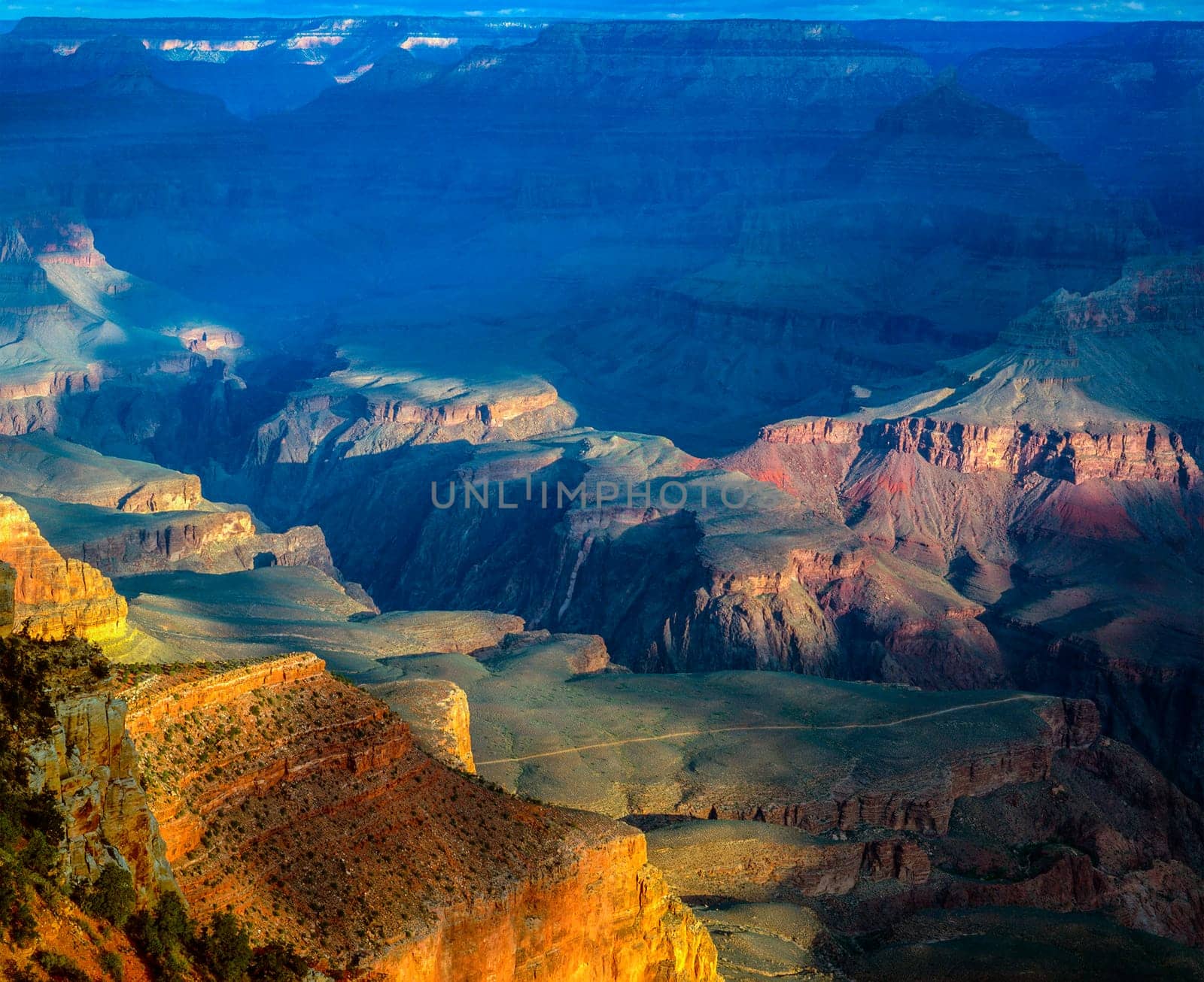 View of Grand Canyon in Arizona