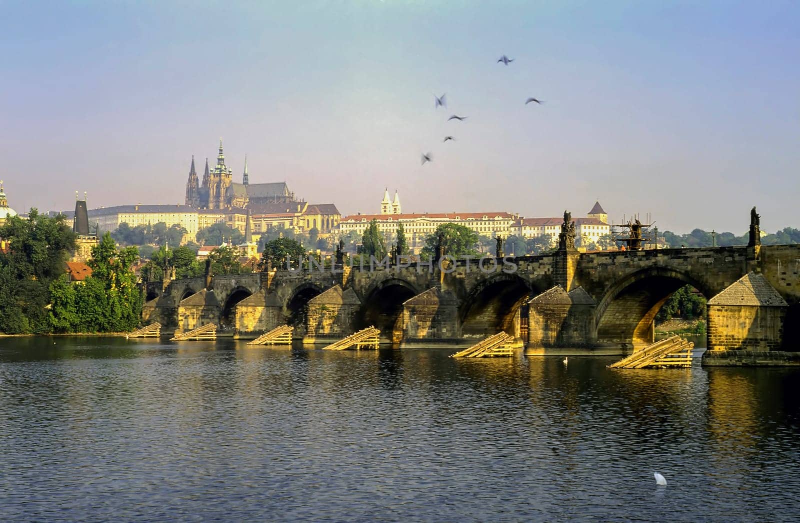 Charles Bridge and Prague Castle