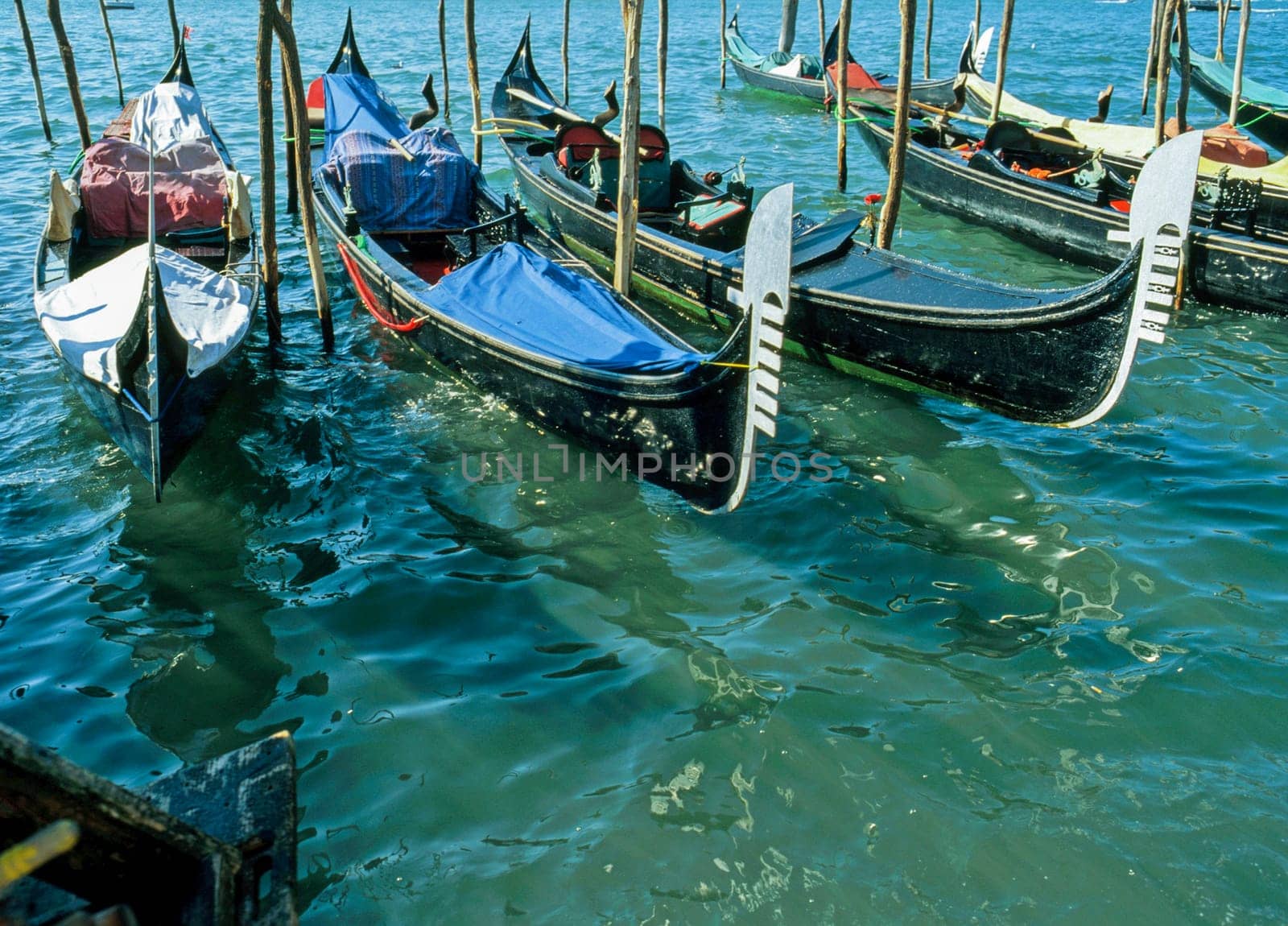 Gondolas, Venice, Italy