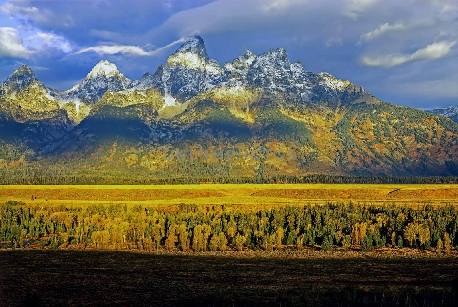 Grand Teton in Autumn, Wyoming