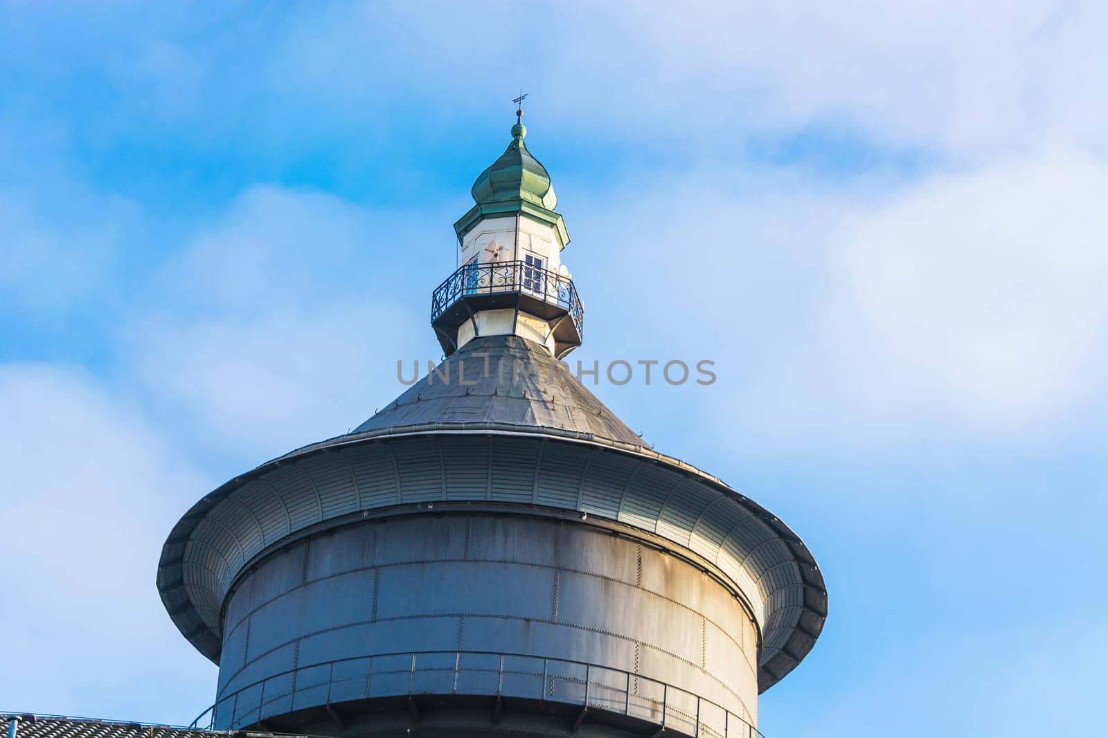 Old water tower on Steeger Straße in Velbert,Germany.
