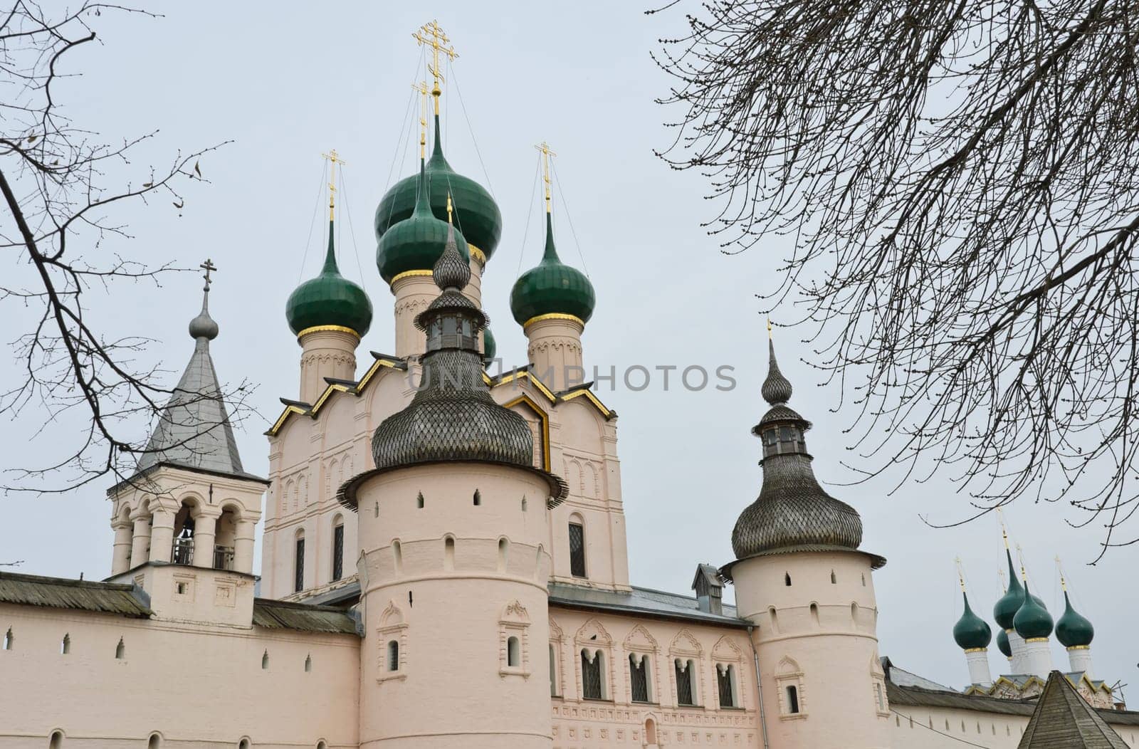 Rostov Kremlin in Rostov Velikiy, Russia.