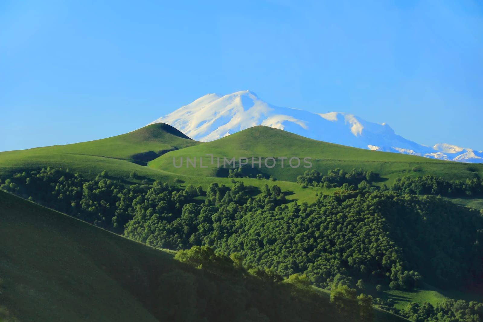 Image with highest top of Europe Elbrus