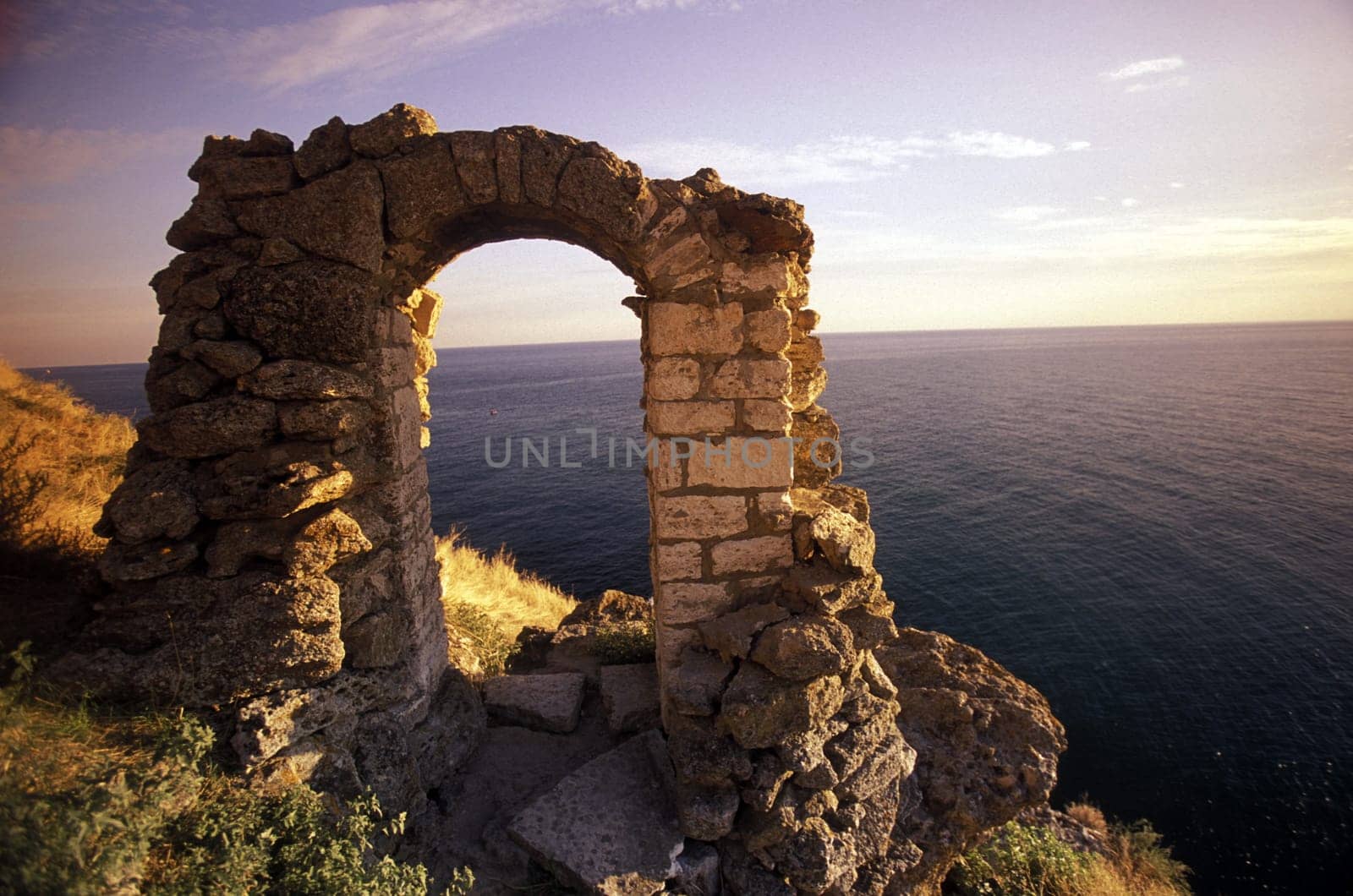 the Kap Kaliakra on the blacksea coast near the town of Balcik in Bulgaria in east Europe.