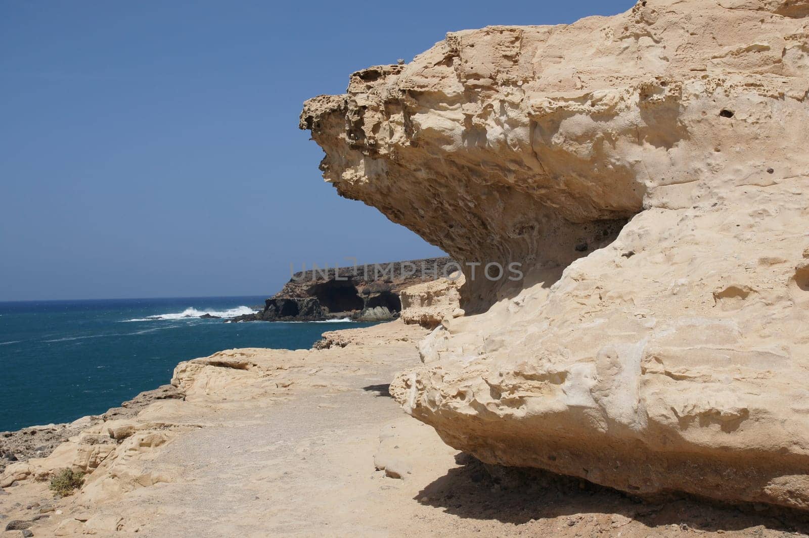 Rocky coast near Ajuy