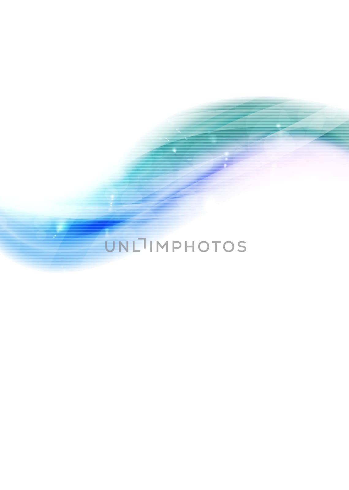 Abstract wavy vector background. Gradient mesh eps10
