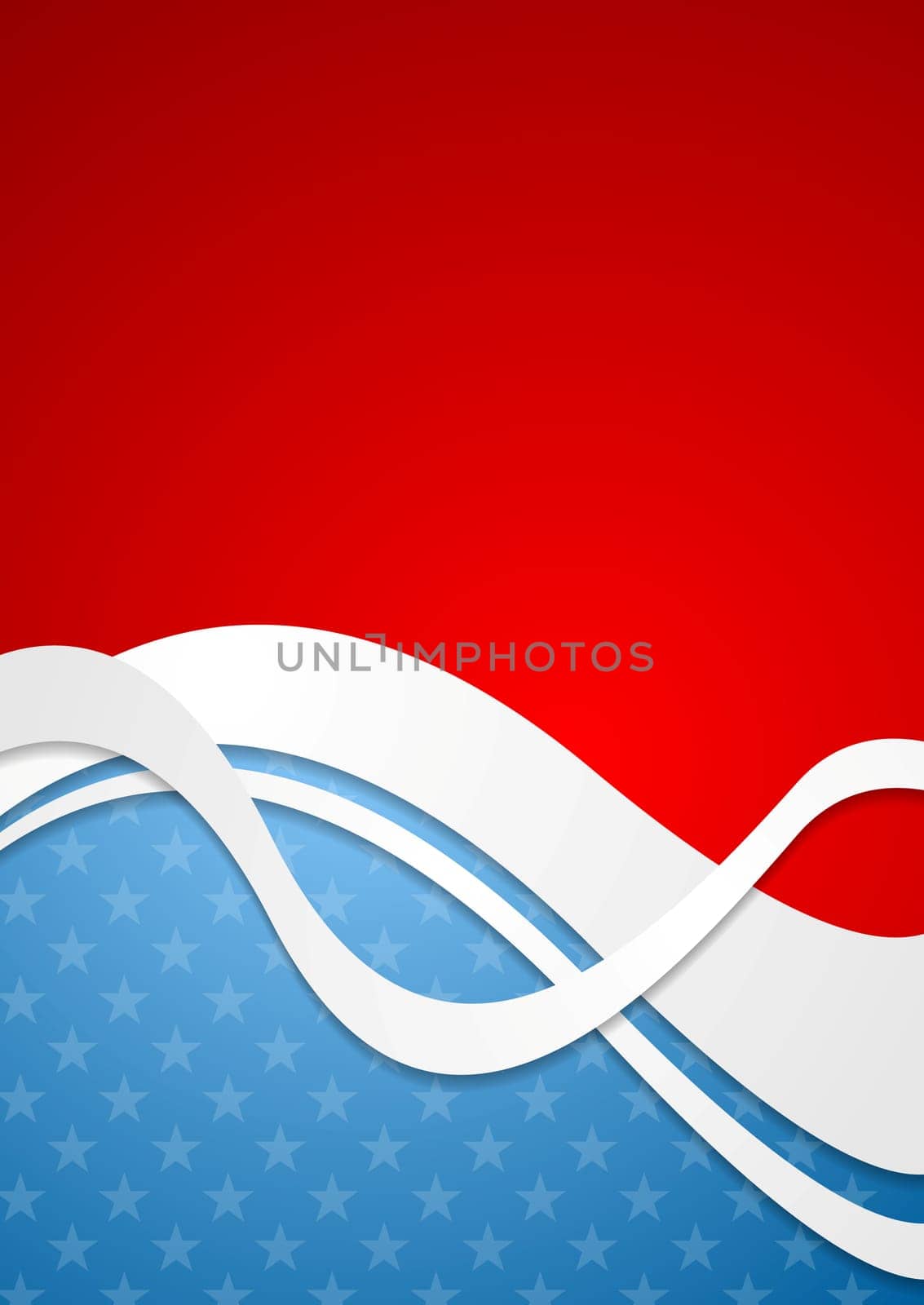 Abstract Independence Day vector background