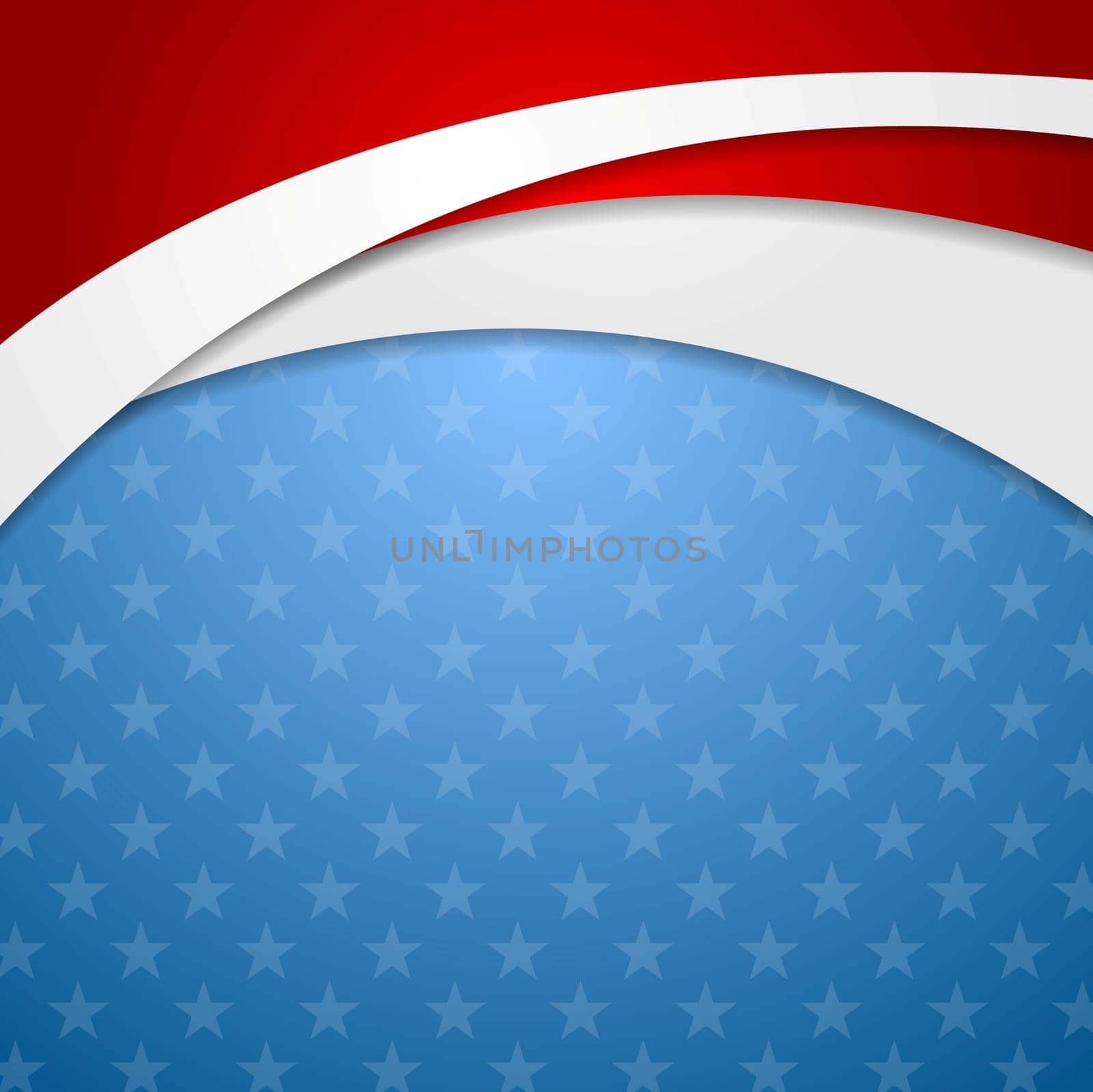 Abstract Independence Day vector background