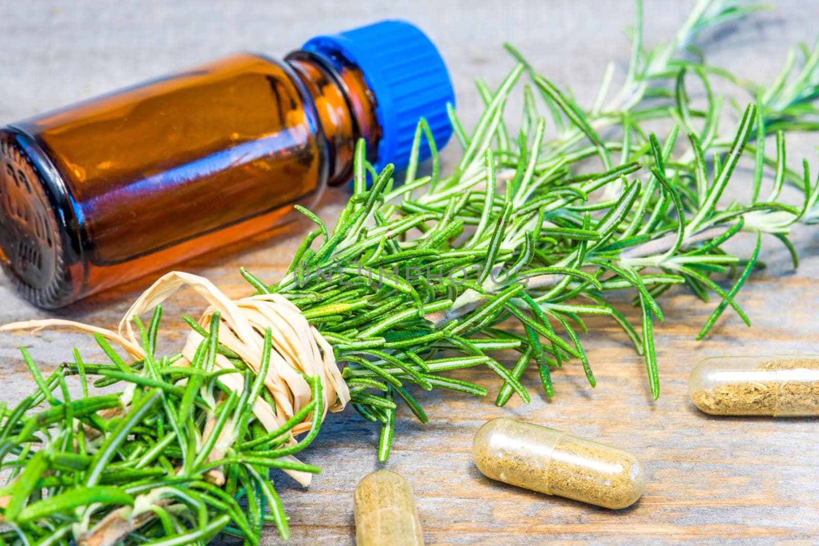 Naturopathic with medicinal plants,rosemary