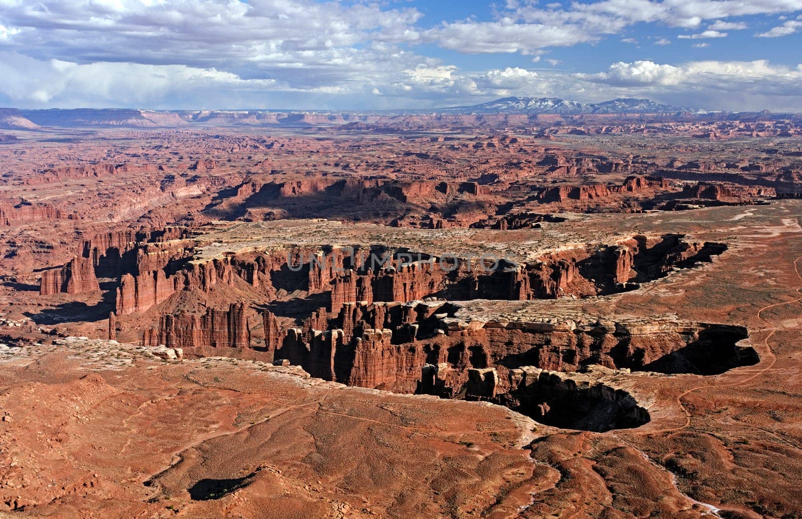 Storm Clouds over the Desert in Canyonlands National Park in Utah