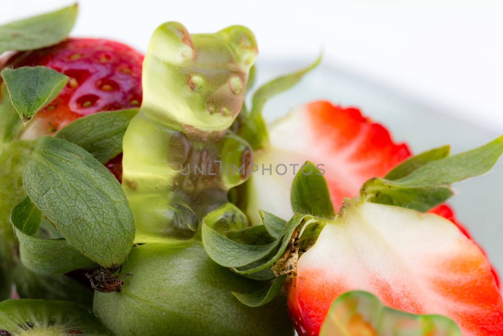 Rubber bears in fruit