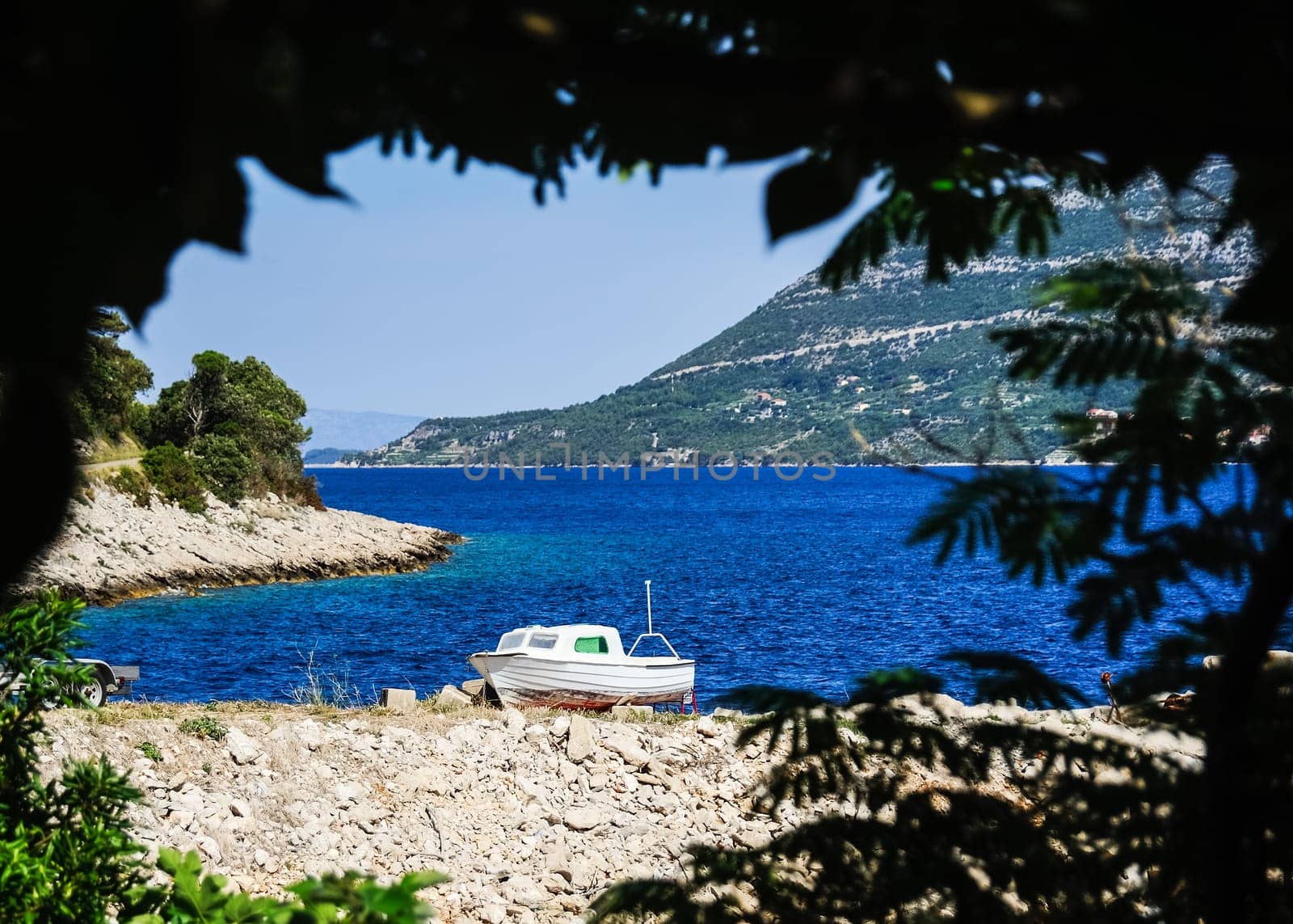 Arrival on Korcula