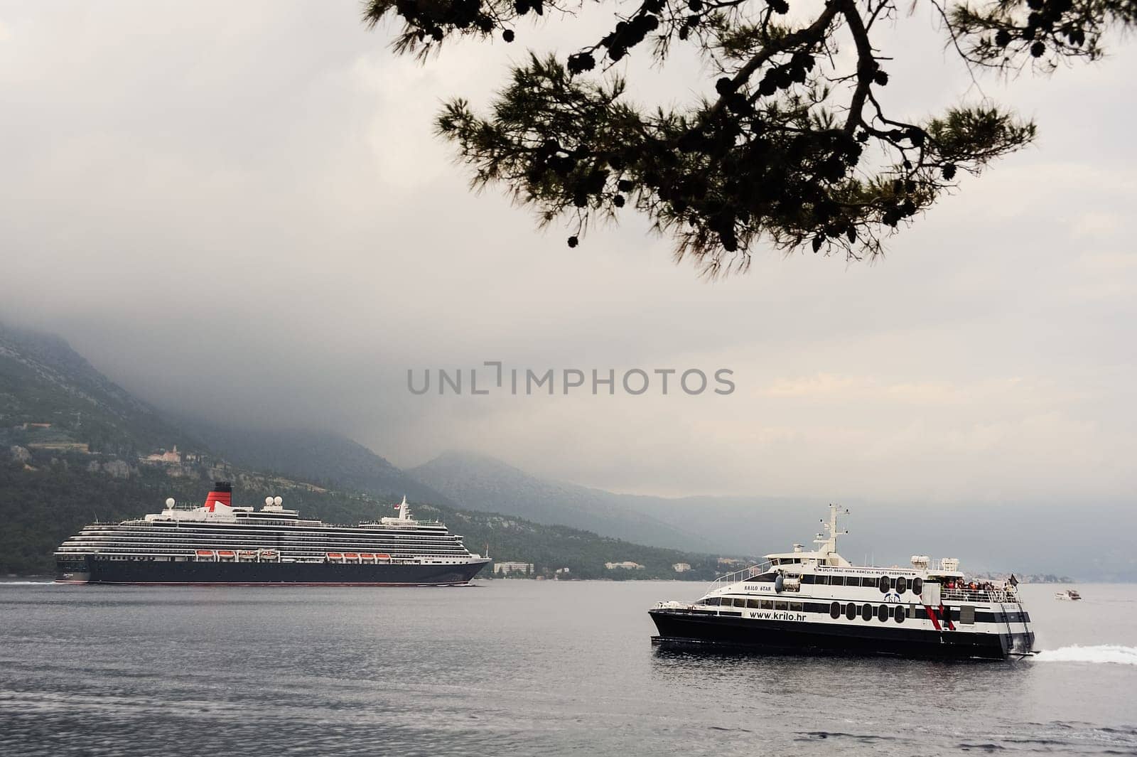 Arrival on Korcula