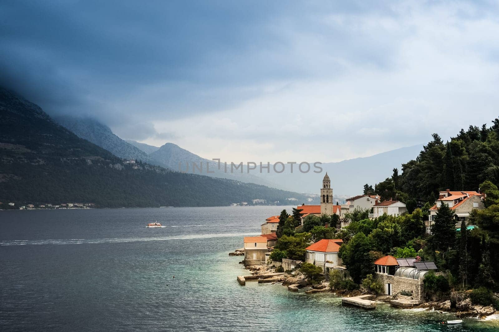 Arrival on Korcula