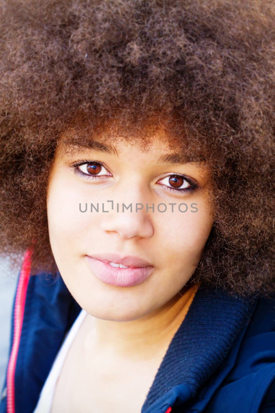 Portrait of a young African woman