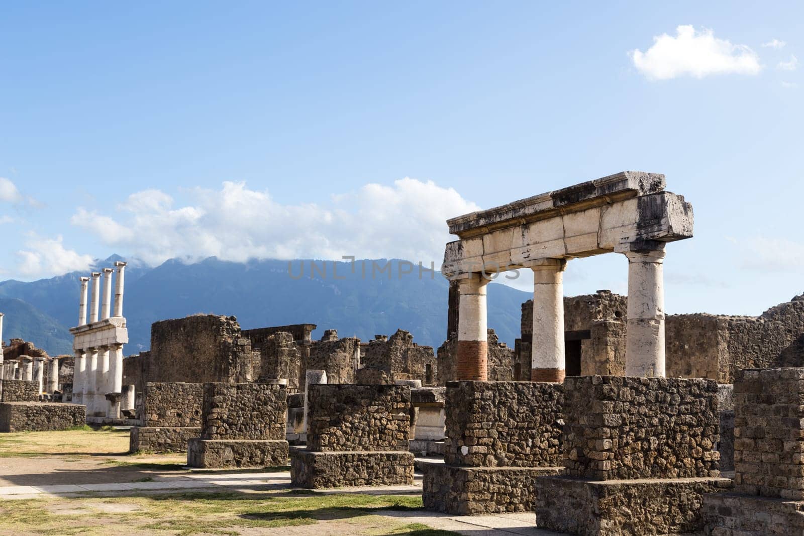 Ruins of Pompeii Italy
