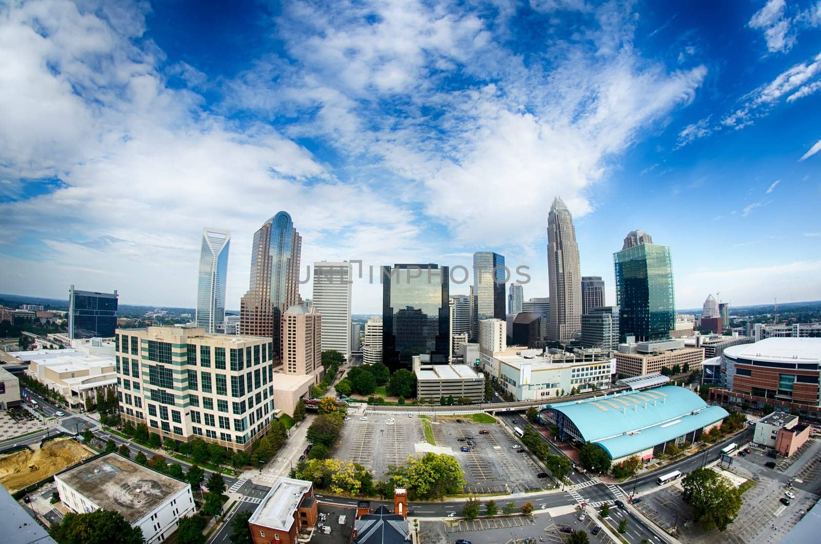 charlotte north carolina city skyline