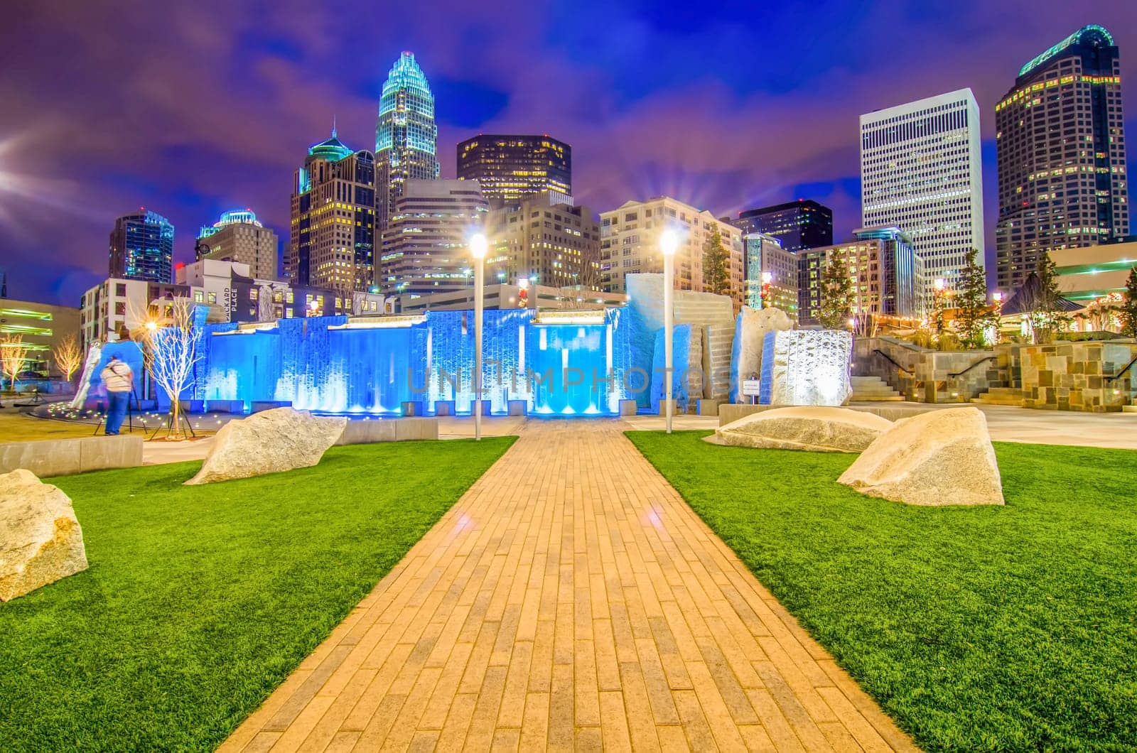 charlotte north carolina city skyline