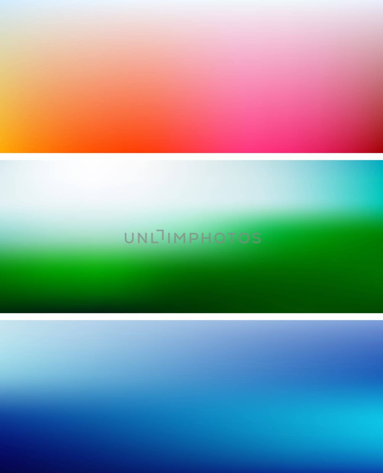 banner abstract colorful course