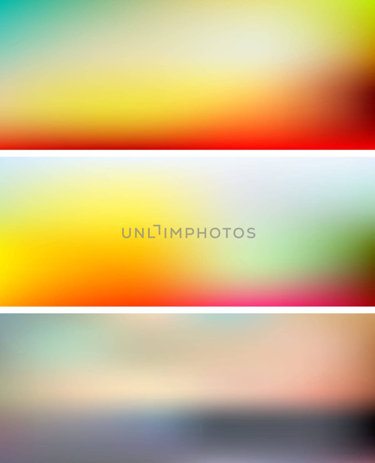 banner abstract colorful course