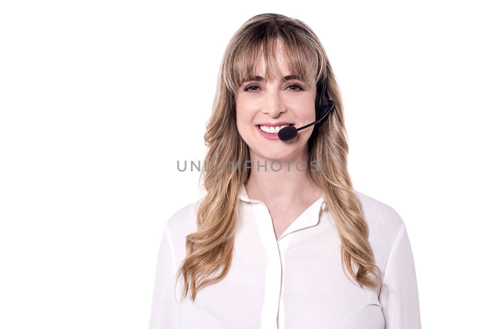 Pretty customer support executive to assist you.