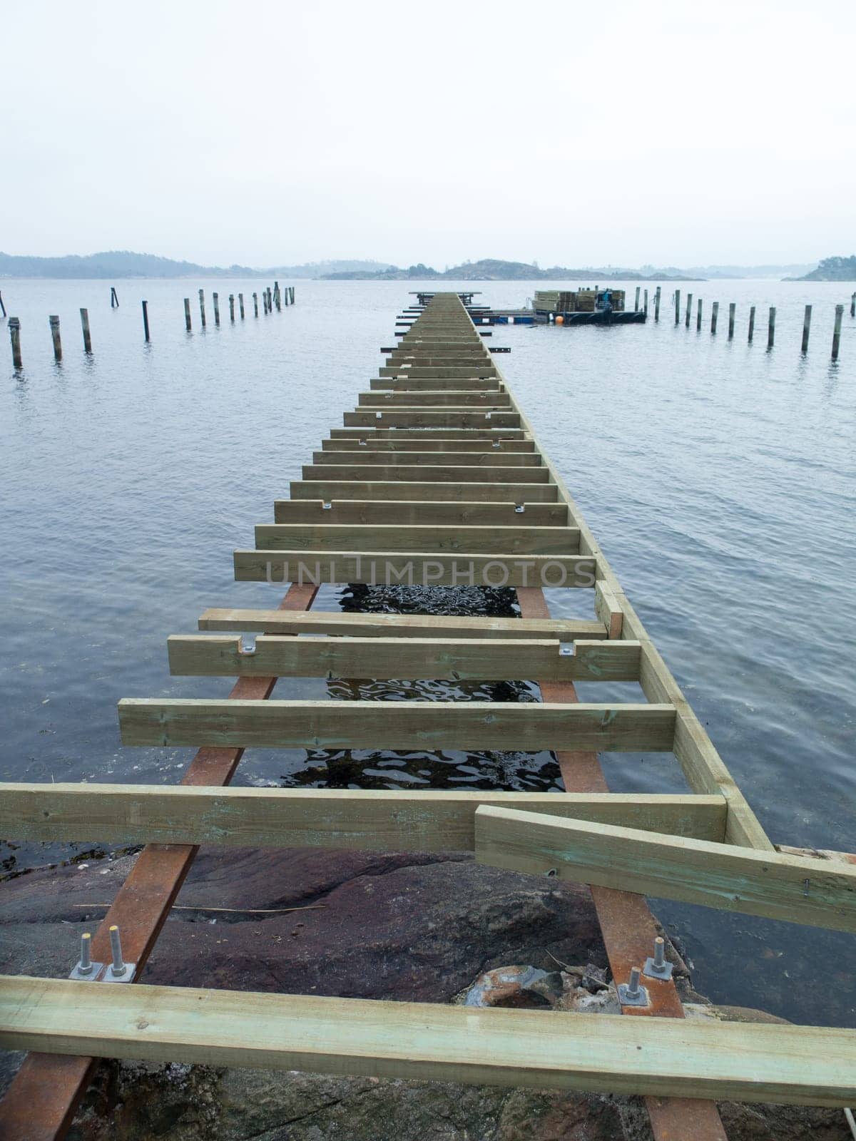 building a new pier on the westcoast in sweden