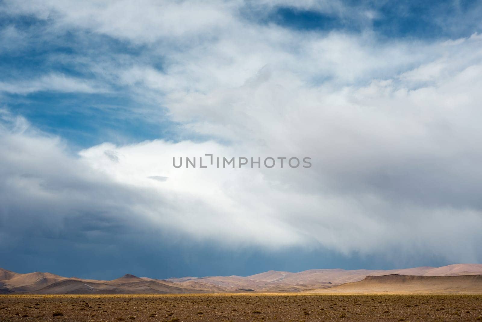 Northwest Argentina Desert Landscape near Salinas Grandes